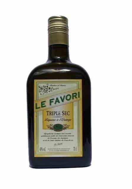 Likör Le Favori Sec Tequila - Hacienda 0,7l Triple